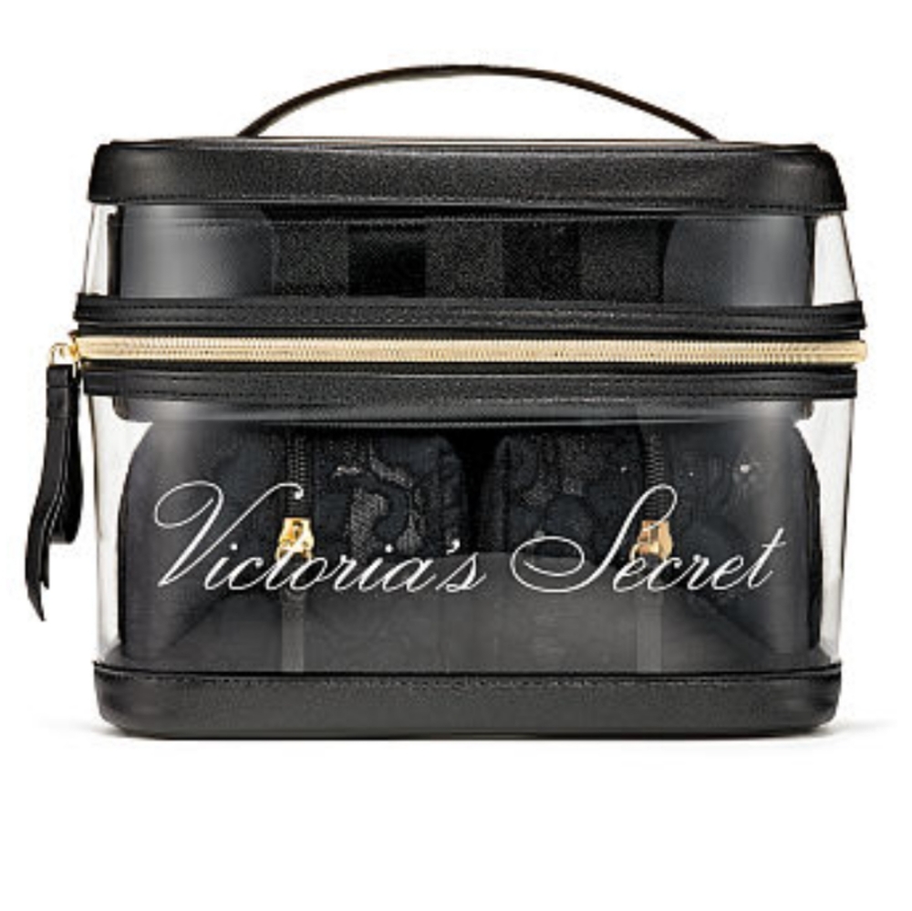 VS 4-in-1 floral lace beauty bag set